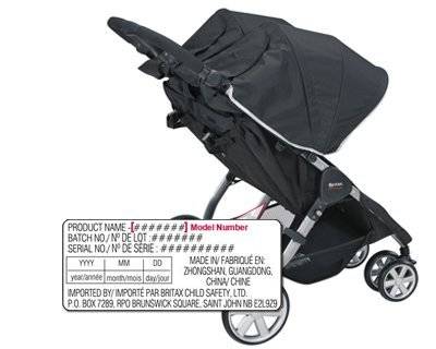 Where To Find Serial Number On Britax Car Seat